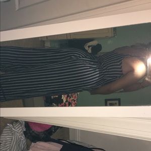 Striped romper